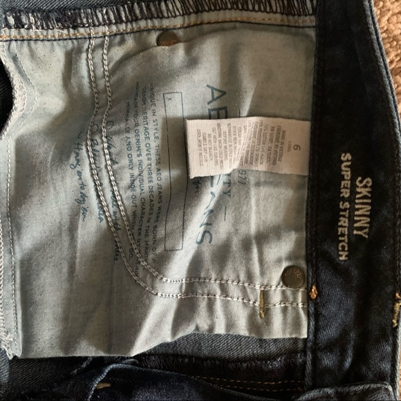 A&E skinny super stretch jeans in size 6 - Picture 3 of 3